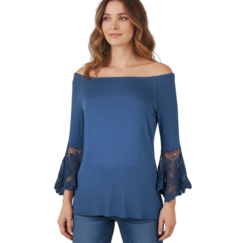 Bailey 44 Turkish Off the Shoulder Knit Top